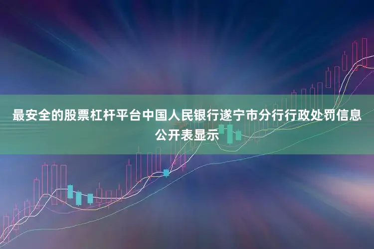 最安全的股票杠杆平台中国人民银行遂宁市分行行政处罚信息公开表显示