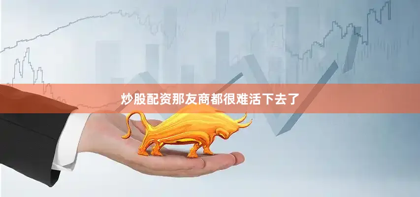 炒股配资那友商都很难活下去了